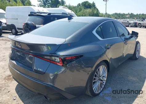 2022 Lexus Is 300 z USA, uszkodzony, nr VIN JTHDA1D2XN5120235